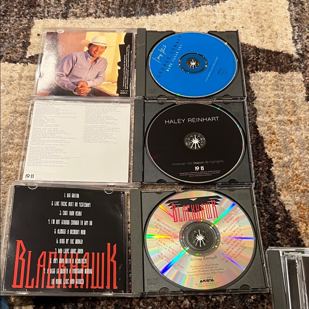 George Straight, Haley Rinehart & Blackhawk CD Collection - Picture 2 of 3
